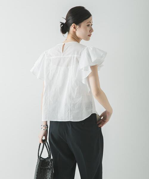 URBAN RESEARCH（アーバンリサーチ） ブラウス シャツ 半袖 フリル 