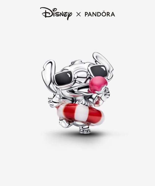 PANDORA（パンドラ） チャーム ディズニー スティッチ サマー ファン