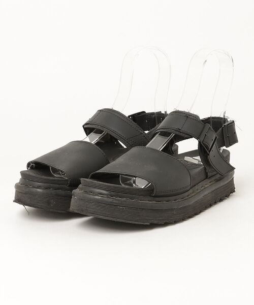 「Dr. Martens」 フラットサンダル 39 ブラック レディース | Dr.Martens