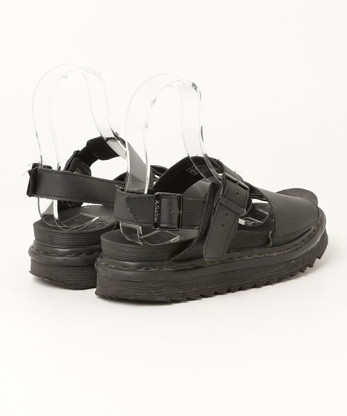 「Dr. Martens」 フラットサンダル 39 ブラック レディース | Dr.Martens | 01