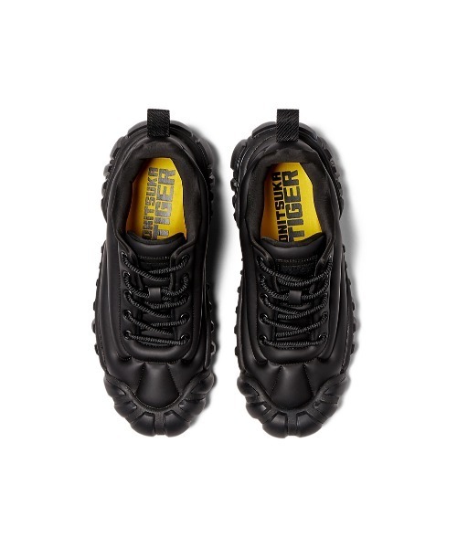 「ONITSUKA TIGER YELLOW COLLECTION」 ローカットスニーカー 25 グレー レディース_画像6