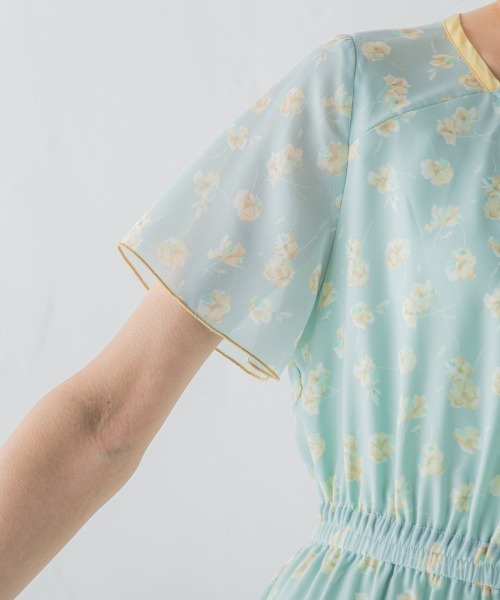「ketty」 半袖ワンピース M ブラック系その他 レディース_画像8