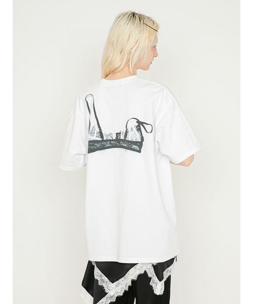 Vaquera ブラ　下着プリントのオーバーサイズTシャツ SORIN（ソリン） tシャツ 半袖 「ご好評につき追加生産決定」Bra