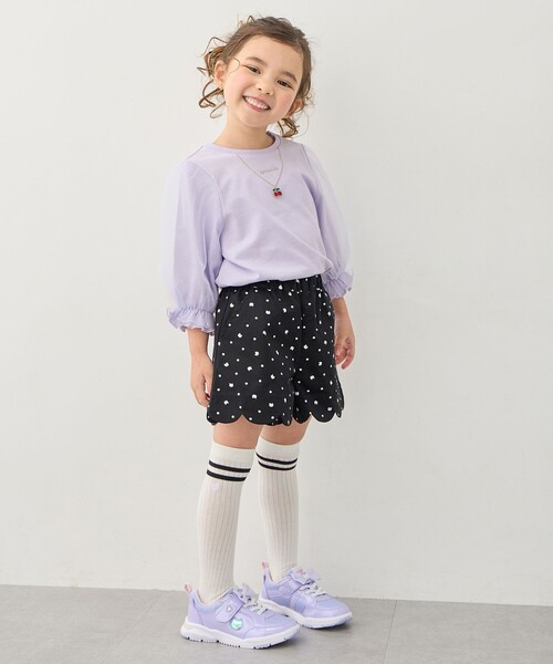 「ANY」 「KIDS」ローカットスニーカー 18 ブルー キッズ_画像3