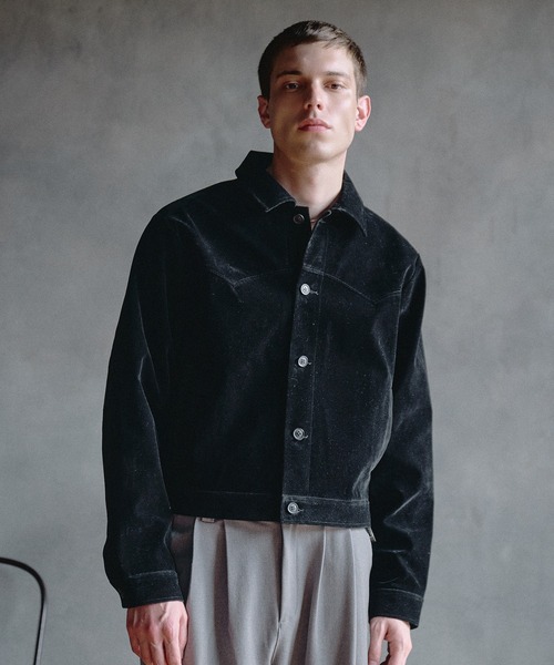 Regen Glanz ブルゾン アウター western york synthetic suede jacket