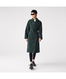 LACOSTE トレンチコート コート 撥水ストレッチトレンチコート