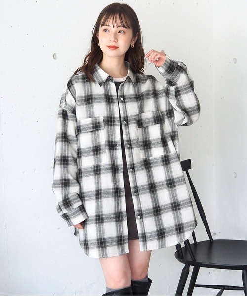 チェック柄トップス ギンガムチェックロゴニットトップス – Darich