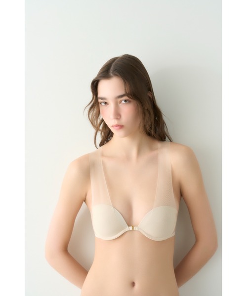 【LILY BROWN】シアーファンデブラ ベージュ　サイズMG LILY BROWN Lingerie】シアーファンデブラ（ブラジャー）｜LILY
