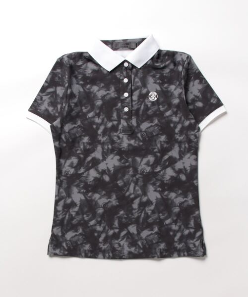 ポロシャツ 「G/FORE」WOMENS Tiedye Print Jersey 半袖