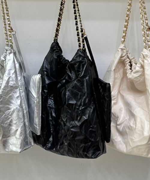 SETUP7（セットアップセブン） トートバッグ 「SETUP7」チェーントート