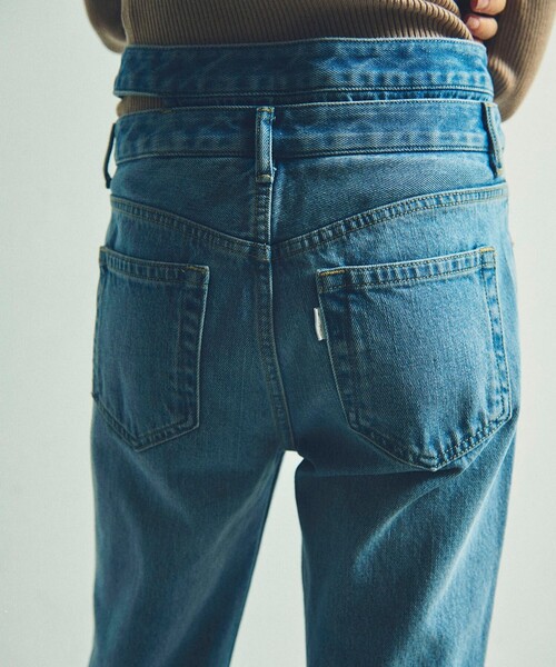 GRACE CONTINENTAL ジーンズ デニム デニムパンツ ダブル