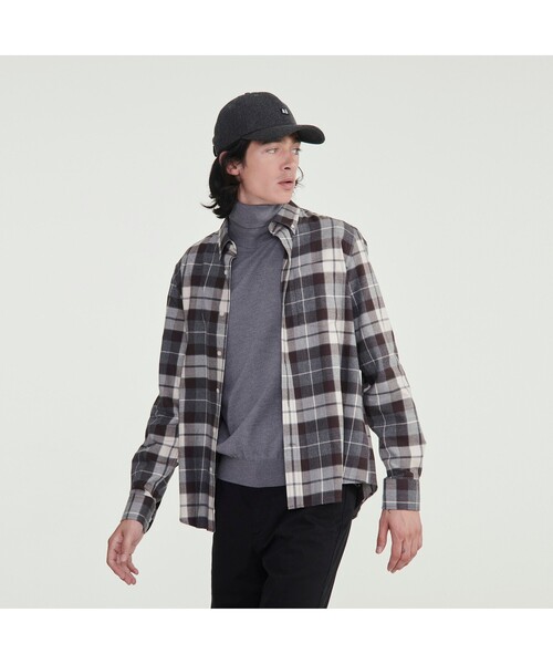あき☆様確認用 AIGLE シャツ ボタンダウン 長袖チェックシャツ メンズ レディース