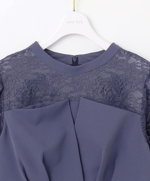 ANY SIS（エニィスィス） ドレス 「洗える」ビスチェディテール ドレス