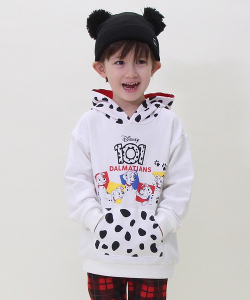 ミッキー パーカー 耳つきフード ディズニー トレーナー 長袖　XL ホワイト Disney（ディズニー） パーカー 親子お揃い 耳付き キャラクター
