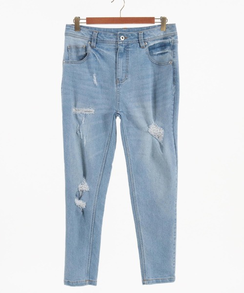 CAMBIO（カンビオ） ジーンズ mp11899- 11oz Damage Stretch Denim 
