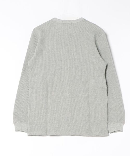 BACK NUMBER tシャツ 「BACK NUMBER」ワッフルクルーネック長袖T