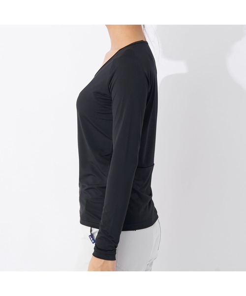 ブラウス シャツ 「FILA GOLF」タイポ柄　半袖シャツ　　「吸汗速乾/紫外線対策/UVケア」 レディース FILA GOLF ブラウス シャツ 「FILA GOLF」タイポ柄 半袖シャツ