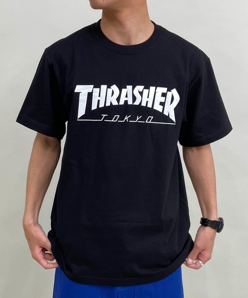 THRASHER（スラッシャー） tシャツ 「ムラサキスポーツ限定」THRASHER