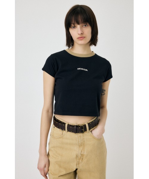 tシャツ 「WEBSTORE・The SHEL'TTER TOKYO 限定」HONDA CROPPED Tシャツ レディース