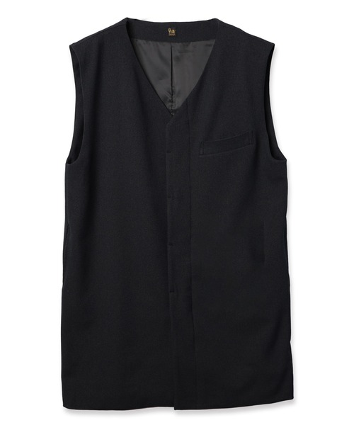RYU ベスト ジレ serge long gilet メンズ レディース : ZOZOTOWN