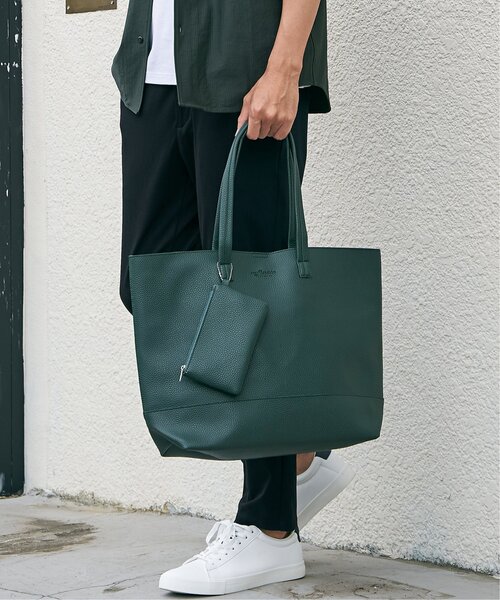 ikka（イッカ） トートバッグ シュリンクトートバッグ メンズ