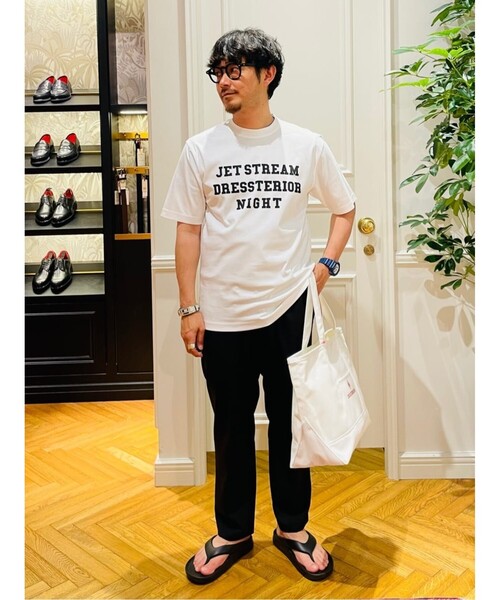 DRESSTERIOR tシャツ 「接触冷感／抗菌防臭／消臭」ICE CLEAR