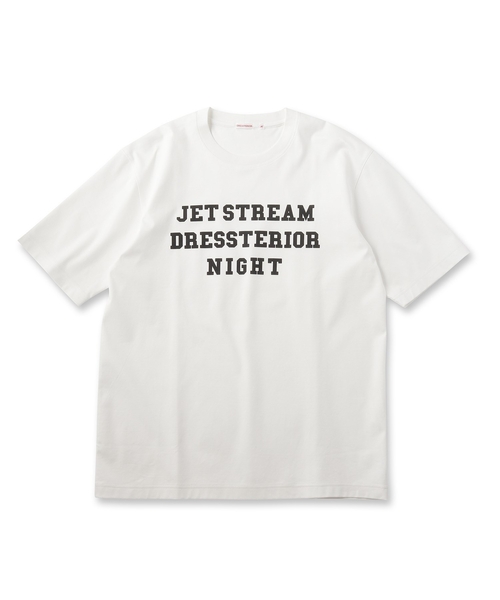 【接触冷感抗菌防臭消臭】ICE CLEAR COTTON ロゴT DRESSTERIOR tシャツ 「接触冷感／抗菌防臭／消臭」ICE CLEAR