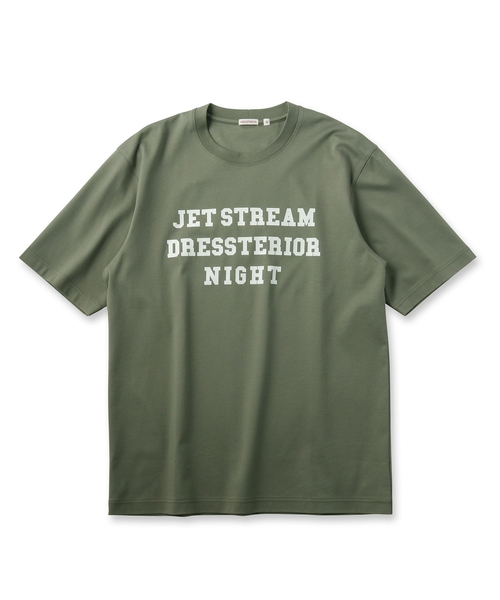 DRESSTERIOR tシャツ 「接触冷感／抗菌防臭／消臭」ICE CLEAR