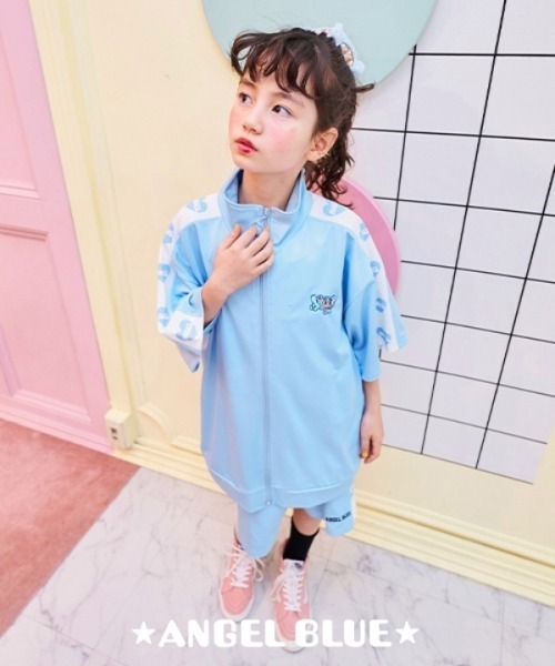 エンジェルブルー　希少　コート　新品未使用　Sサイズ（140㎝） コート アウター 「ANGEL BLUE」「ジュニア」ナカムラくん半袖