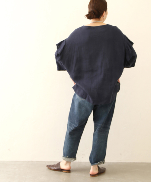 JOURNAL STANDARD LUXE シャツ ブラウス 60リネン スリーブ