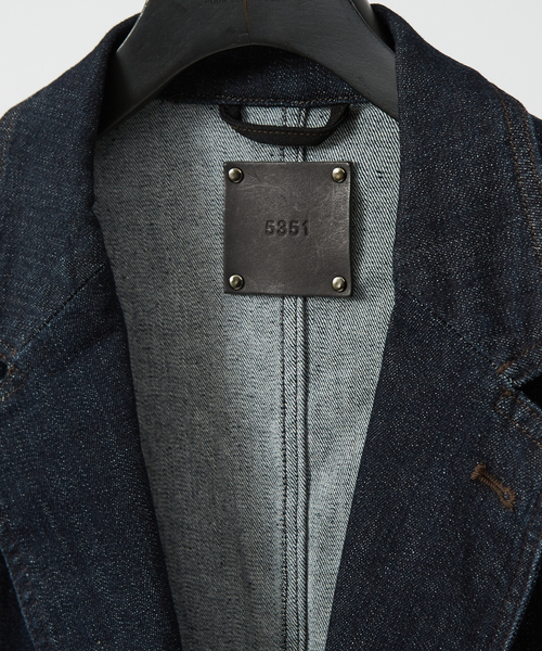 5351 POUR LES HOMMES ストレッチ デニム 2Bジャケット セール】 ハイパーストレッチ デニムジャケット （Gジャン