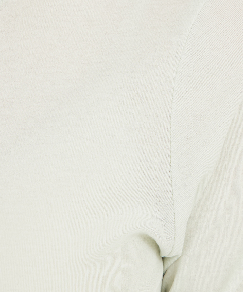 qualite（カリテ） tシャツ 強撚フライスクルーロンT レディース
