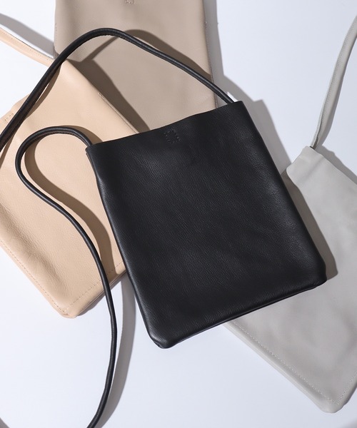 sense of fun sola ショルダーバッグ イタリアンソフトレザー