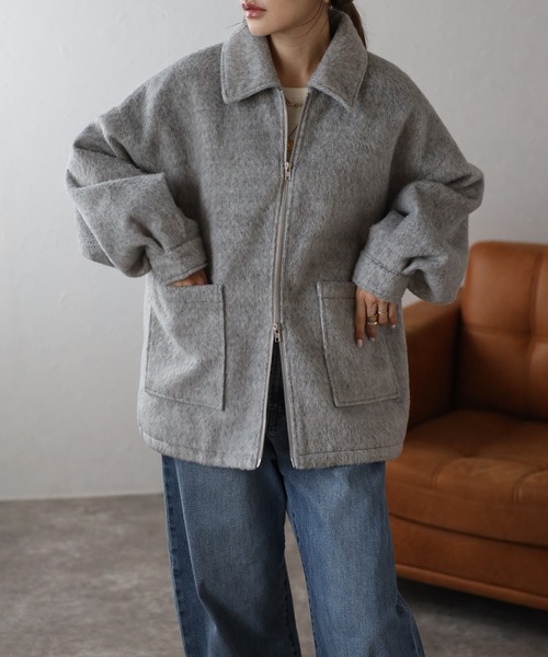 Bonjour Sagan（ボンジュールサガン） ブルゾン アウター Wジップ