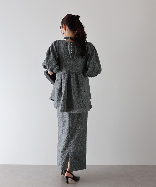 BLUEEAST セットアップ ジャガードセットアップ レディース