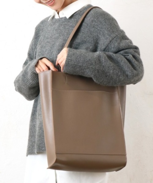 Per sist ence（パーシエンス） トートバッグ フェイクレザーA4
