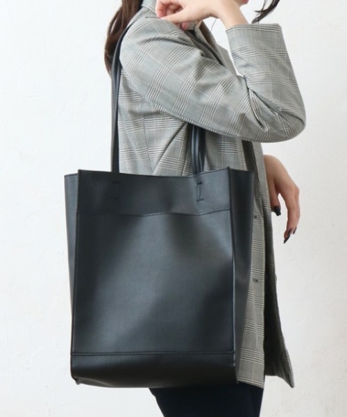 Per sist ence（パーシエンス） トートバッグ フェイクレザーA4