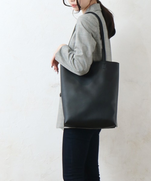 Per sist ence（パーシエンス） トートバッグ フェイクレザーA4