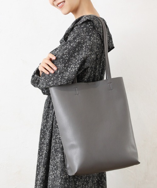 Per sist ence（パーシエンス） トートバッグ フェイクレザーA4