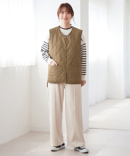 Viola e Viola（ヴィオラ エ ヴィオラ） ベスト ジレ 軽い！中わた