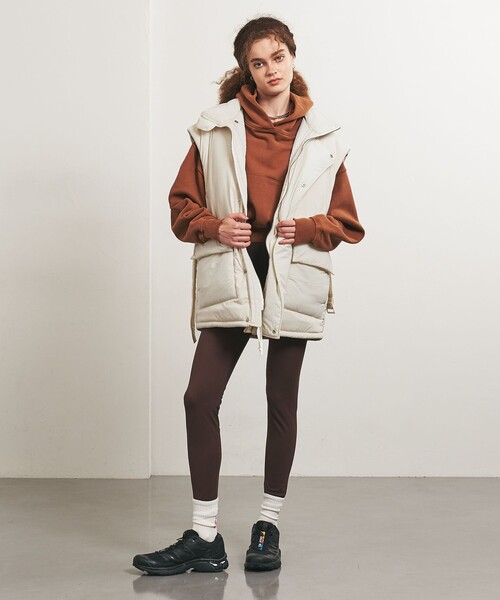 ベスト ジレ 「別注」「TANAKA for TO UNITED ARROWS」ナカワタ フードベスト レディース TANAKA ベスト ジレ 「別注」「TANAKA for TO UNITED ARROWS