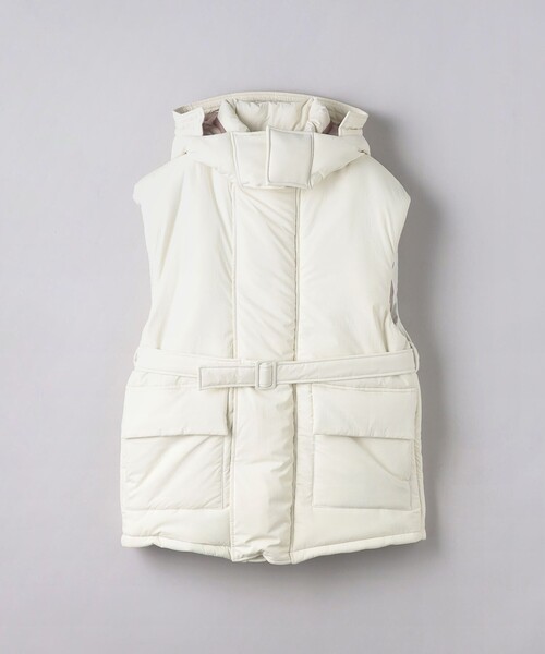 ベスト ジレ 「別注」「TANAKA for TO UNITED ARROWS」ナカワタ フードベスト レディース TANAKA ベスト ジレ 「別注」「TANAKA for TO UNITED ARROWS