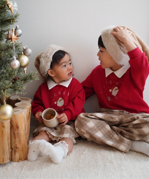 apres les cours（アプレレクール） トレーナー 「リンク」クリスマス