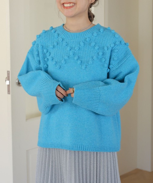 ニット　3枚セット セットアップ knit cardigan tops skirt 3set /「3点セット」ニット