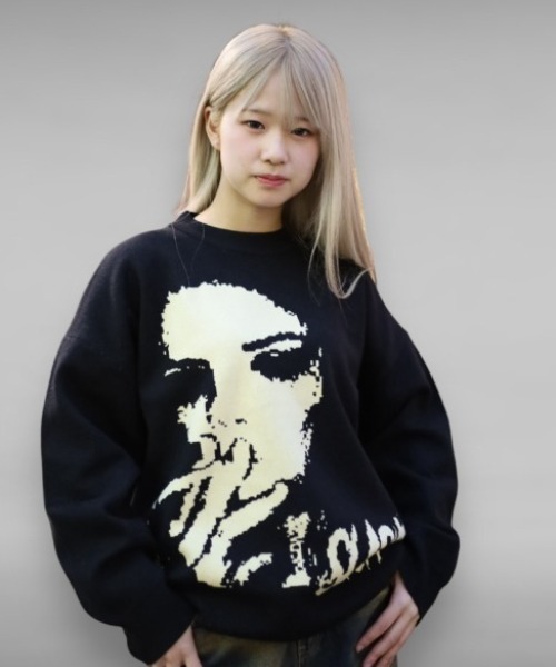 ATMARK セーター ニット 「3サイズ展開 / UNISEX 」ジャガードニット