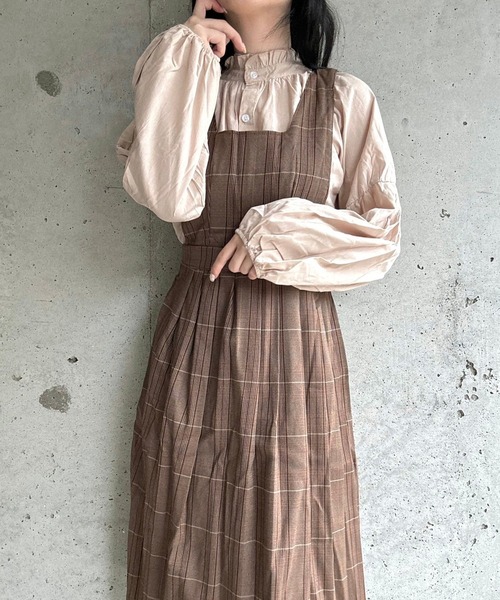 ワンピース レトロチェックワンピース : ZOZOTOWN Yahoo!店
