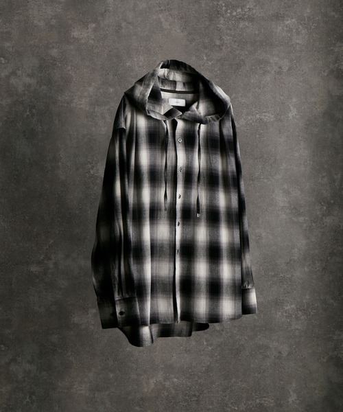 ADRER（アドラー） シャツ over size shirt parker / オーバーサイズ