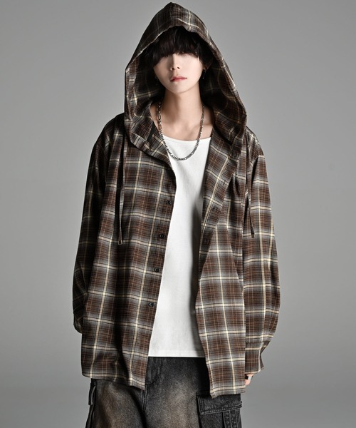 ADRER（アドラー） シャツ over size shirt parker / オーバーサイズ