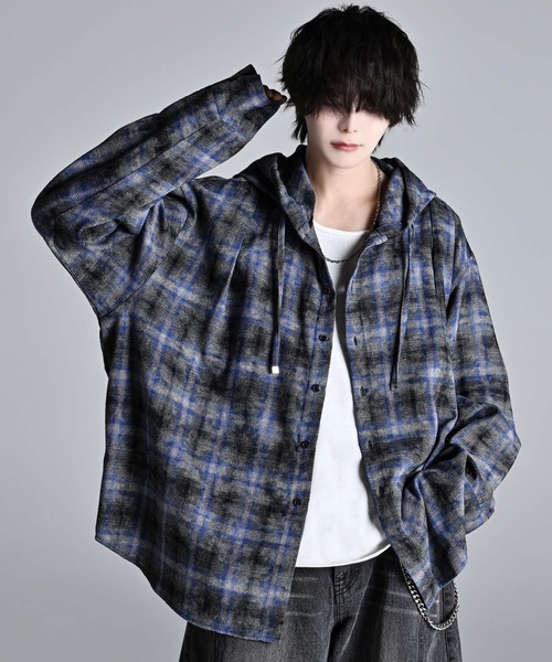 ADRER（アドラー） シャツ over size shirt parker / オーバーサイズ