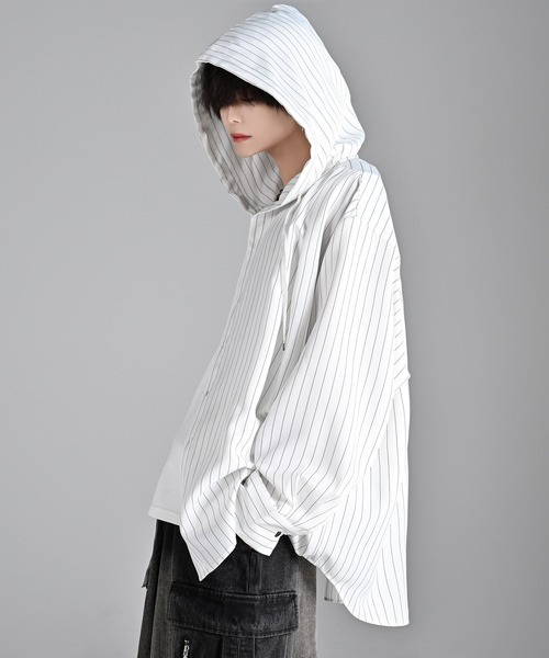 ADRER（アドラー） シャツ over size shirt parker / オーバーサイズ